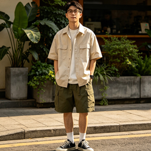 简约帆布鞋，打造男生百变日常穿搭